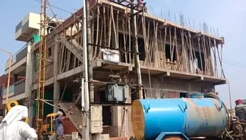 Crystal Engineering & Construction house under construction