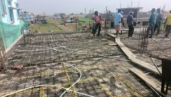Crystal Engineering & Construction house under construction